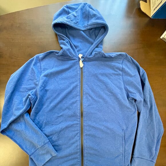 Lululemon Blue Zip Up Hoodie Mens Size XXL - Picture 1 of 6